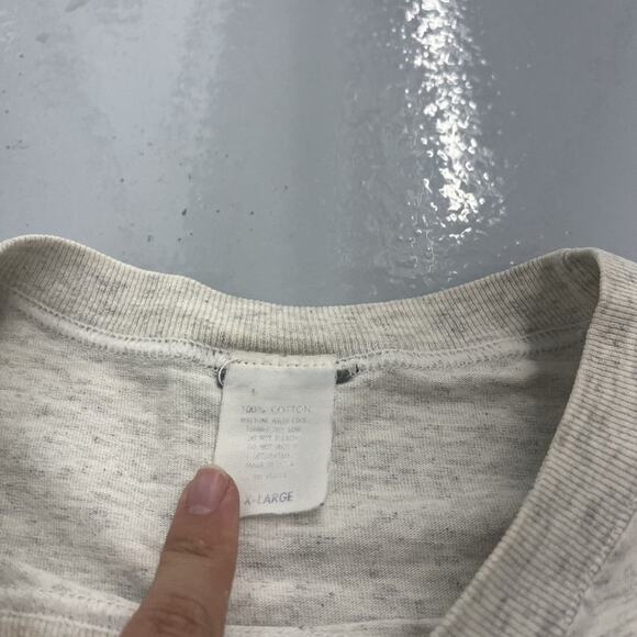 Vintage 90s Appalachian State University Grey Varsity Shirt - Picture 5 of 5